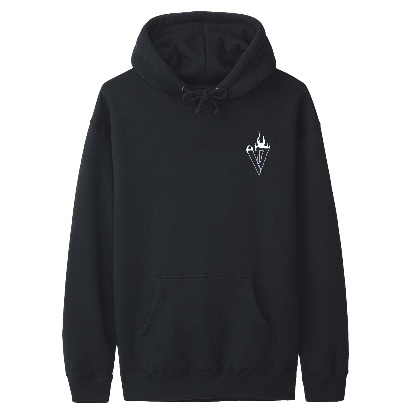 V4NY Burning Benz Black Hoodie