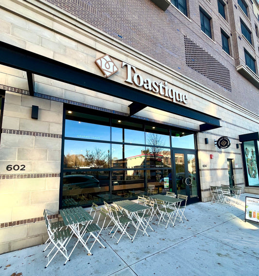 V4 x Toastique Collaboration New Rochelle NY Store Front