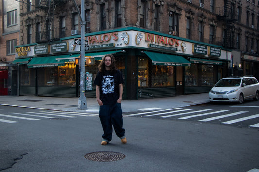 RIP Tony Soprano T-shirt New York streetwear lookbook Little Italy, NYC