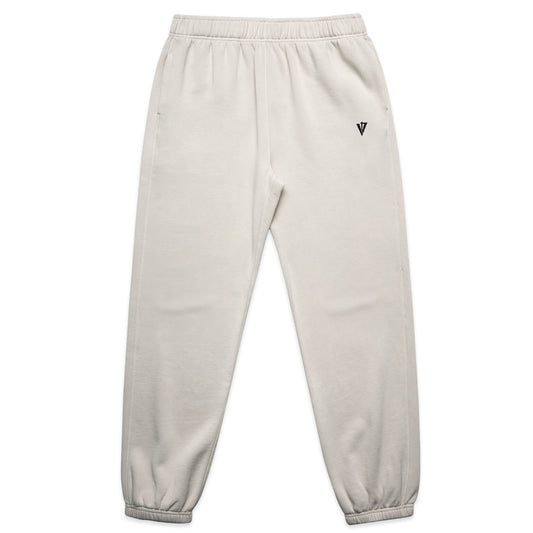 Bone White Embroidered V4 Sweatpants Streetwear Essential