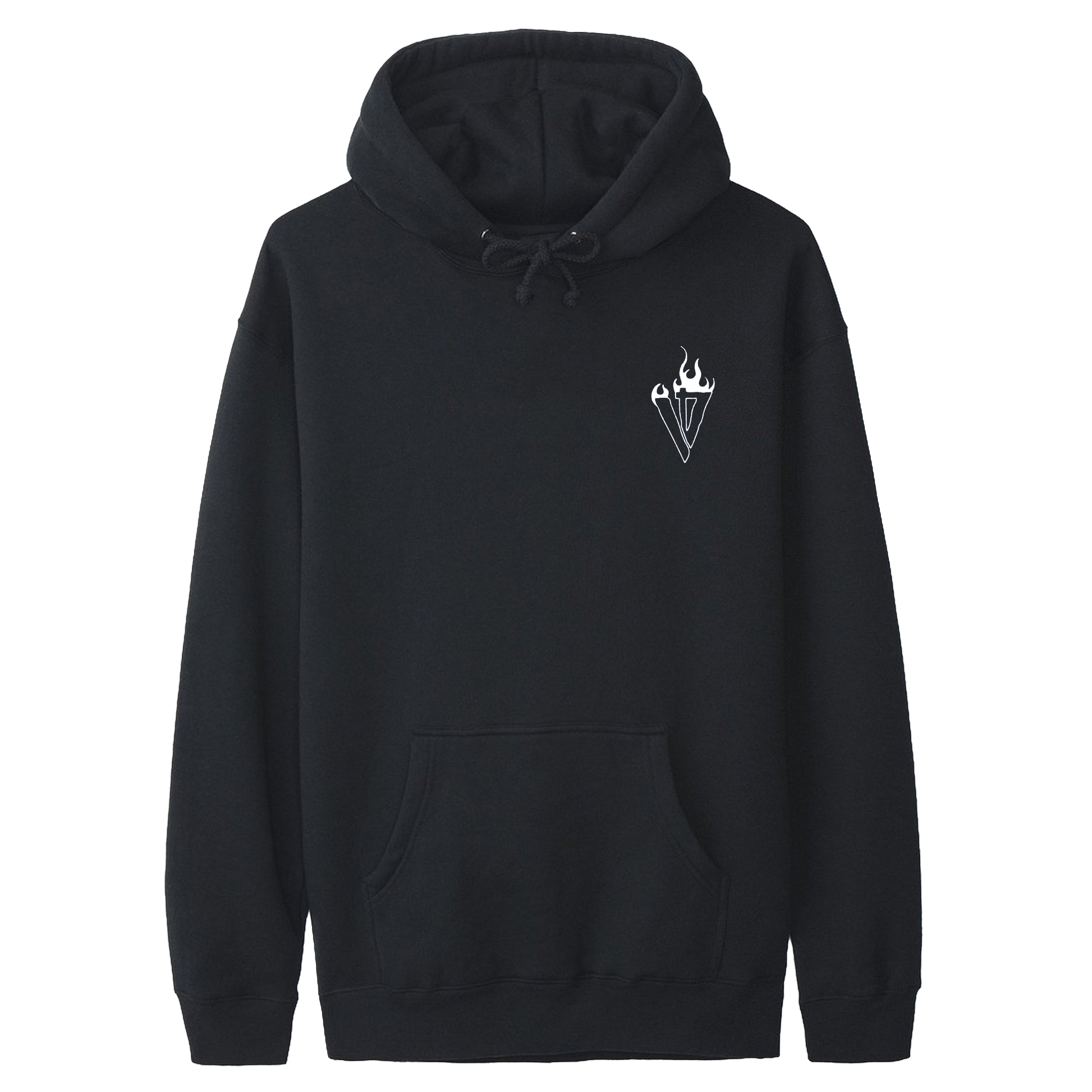 V4NY Burning Benz Black Hoodie