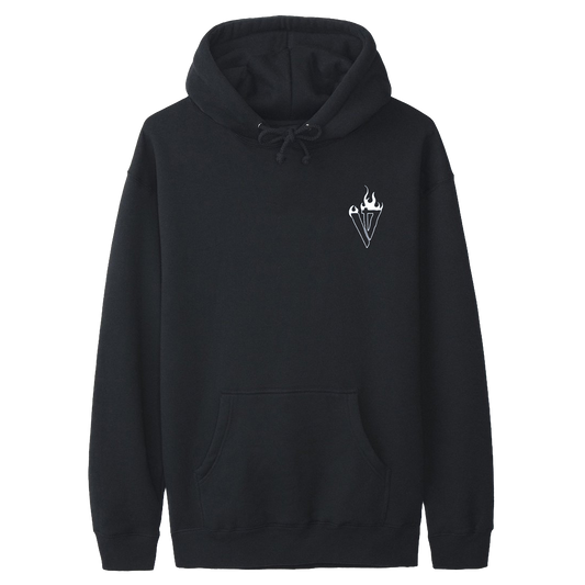 V4NY Burning Benz Black Hoodie