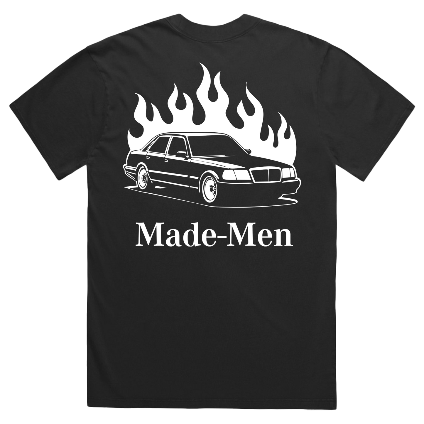 V4NY Made Men Burning Benz Tee