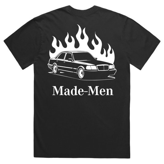 V4NY Made Men Burning Benz Tee