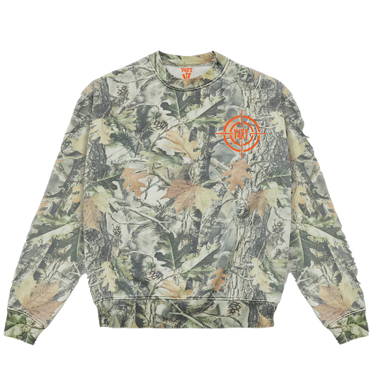 V4NY Crosshair Vintage Camo Crewneck