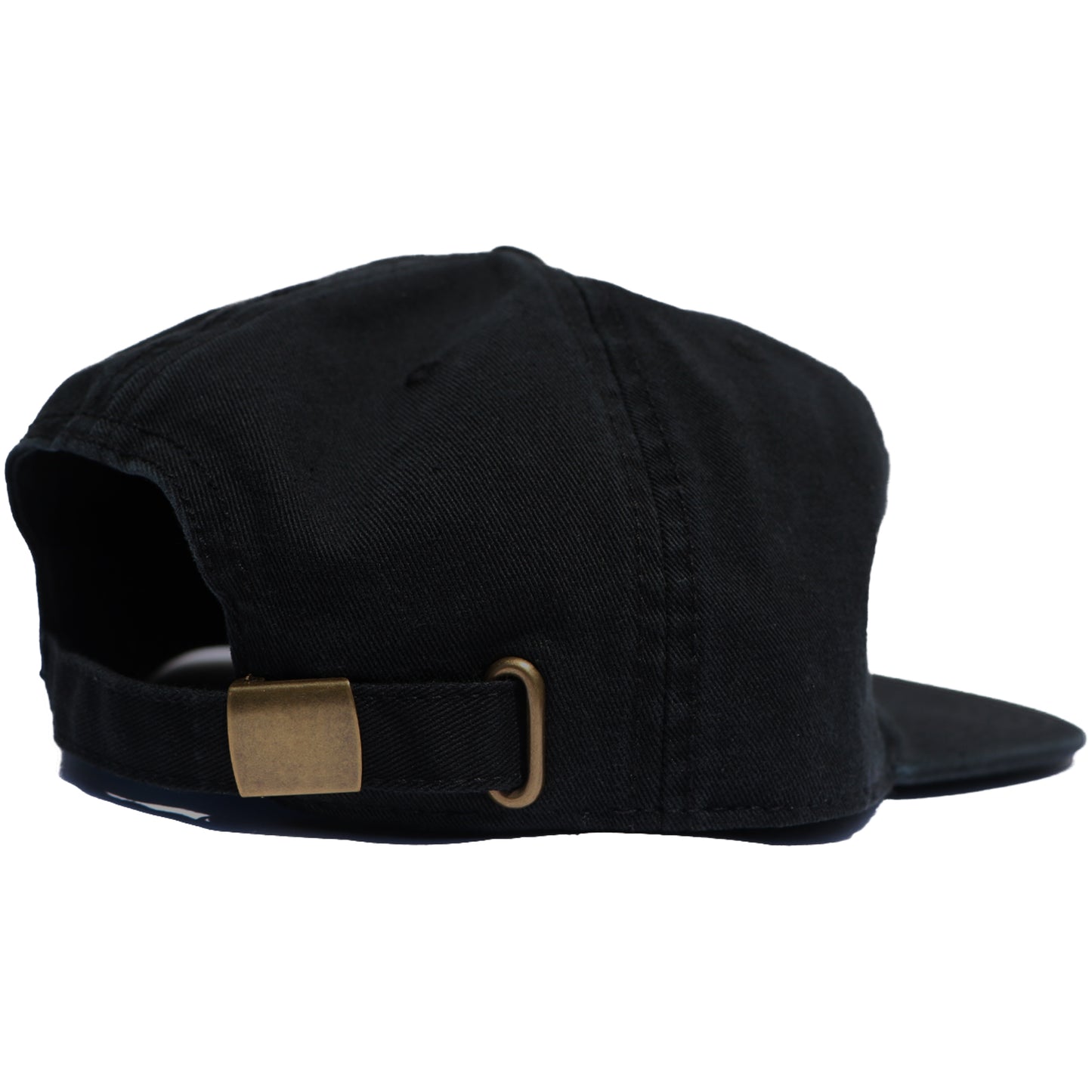 Unisex V4NY Bold Italic Embroidered Strapback Free Max B Black Hat Back